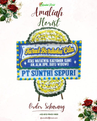 Papan Bunga Duka di Tamiang Layang