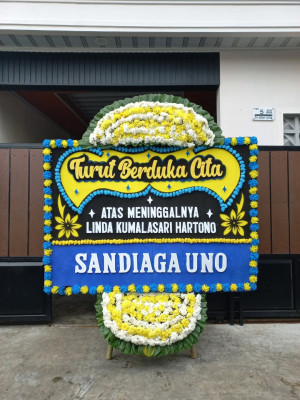Papan Bunga Duka di Tamiang Layang